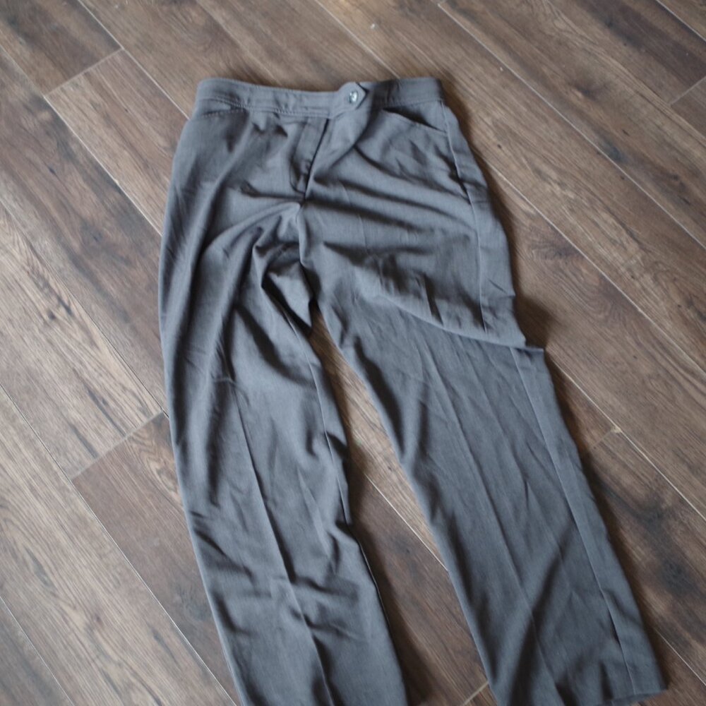 Ladies Dark Grey Counterparts Dress Pants